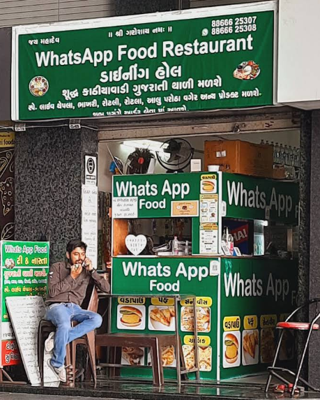 WhatsApp food and restaurant